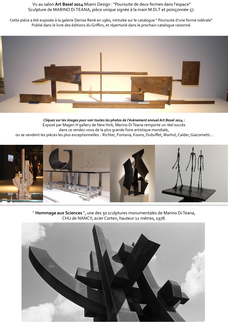 Marino di Teana Art Basel 2014