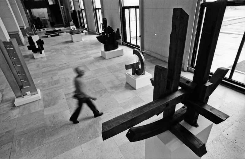 Marino di Teana nel Museo d‘Arte Moderno. foto Jerome Ducrot